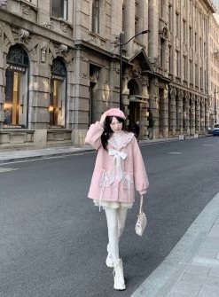 Winter Kawaii Sweet Mini Skirt -Kawaii Fashion Shop Winter Kawaii Sweet Mini Skirt 4