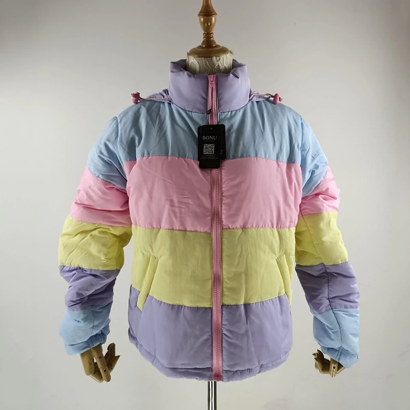 Kawaii Candy Colored Down Jacket 5 Kawaii Candy Colored Down Jacket - Image 3