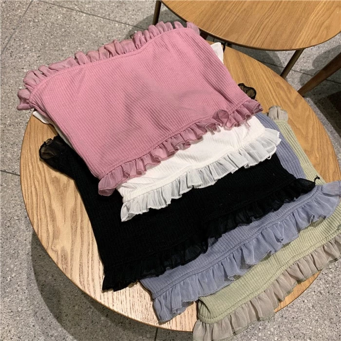 Harajuku Back Drawstring Crop Top 5 Harajuku Back Drawstring Crop Top - Image 3