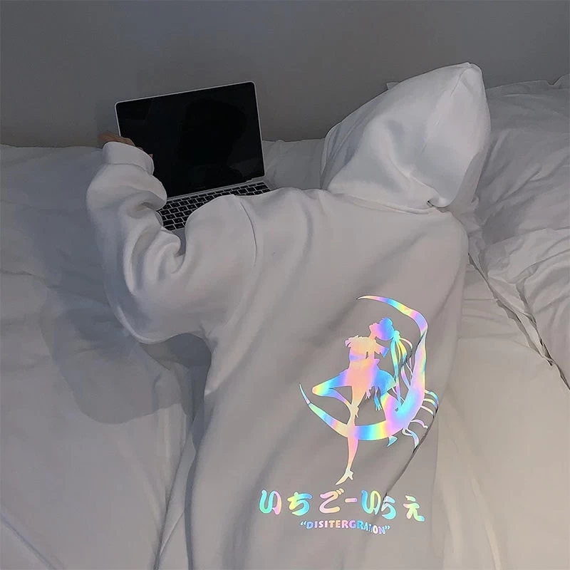 Kawaii Sailor Moon Reflective Hoodie 6 Kawaii Sailor Moon Reflective Hoodie - Image 4