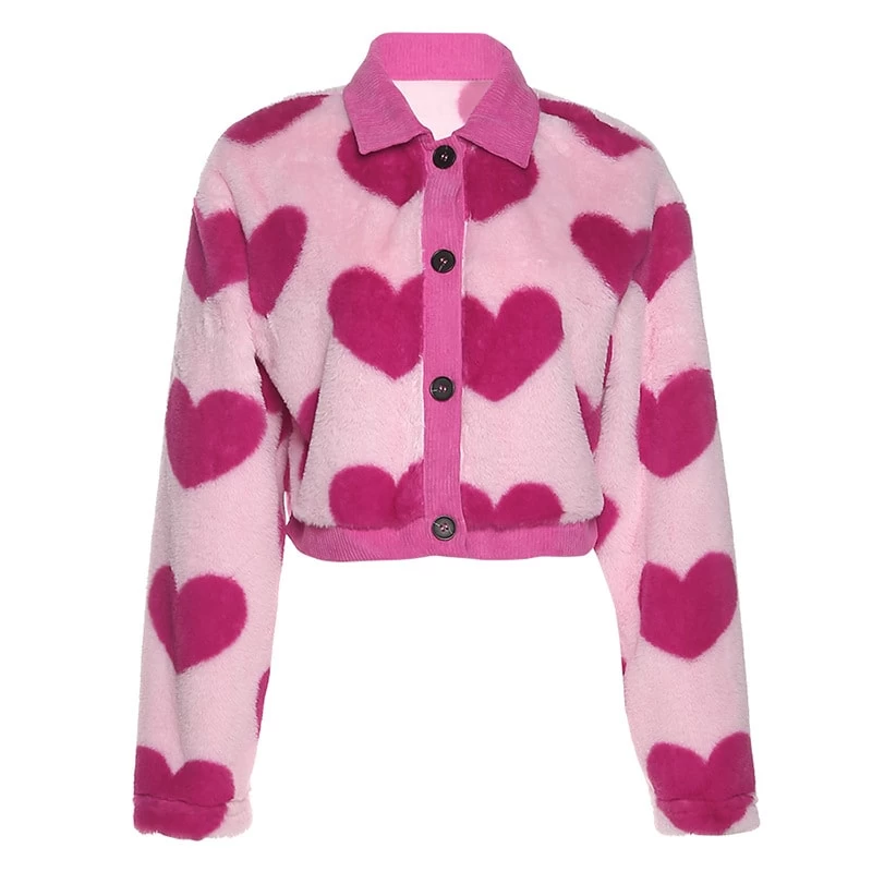 Heart Plush Jacket 8 Heart Plush Jacket - Image 6