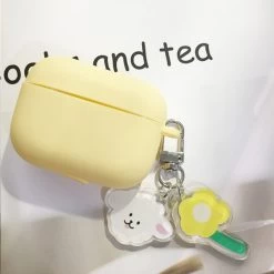 Cute Pendant Airpods Pro Case -Kawaii Fashion Shop fundas For AirPods Pro 3 Case AirPods 2 Cute Peach Love heart Pendant keyring headphone case 1.jpg 640x640 1