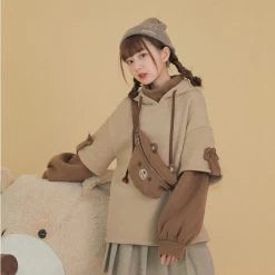 Harajuku Aesthetic Bear Hoodie 10 Harajuku Aesthetic Bear Hoodie -Kawaii Fashion Shop harajuku aesthetic bear anime hoodie women korean kawaii crewneck long sleeve oversized streetwear kpop Y2K winter 2