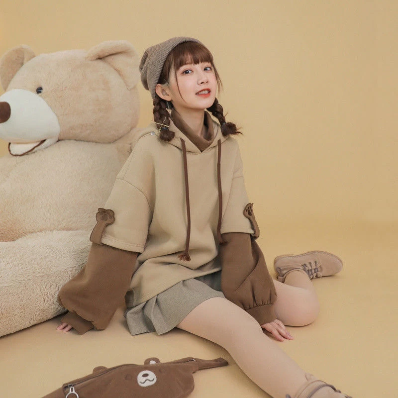 Harajuku Aesthetic Bear Hoodie 8 Harajuku Aesthetic Bear Hoodie - Image 6